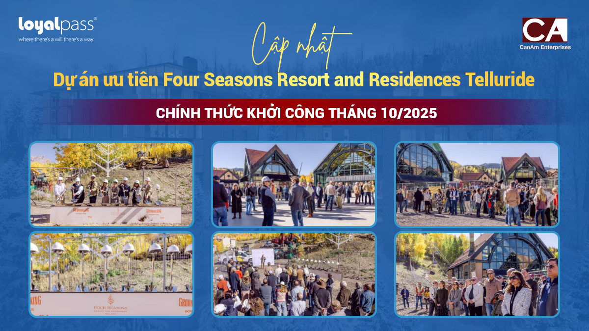 Cập nhật Dự án Four Seasons Resort and Residences Telluride – Cột mốc khởi công chính thức Cập nhật Dự án Four Seasons Resort and Residences Telluride – Cột mốc khởi công chính thức