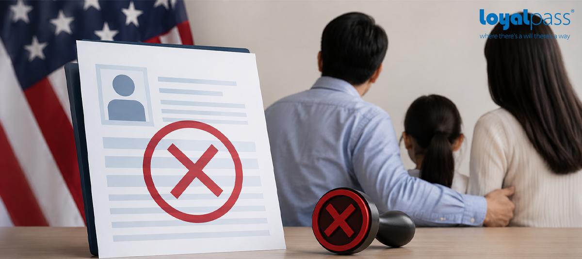 Nếu đơn EB-5 của một thành viên trong gia đình bị từ chối phải làm sao?
