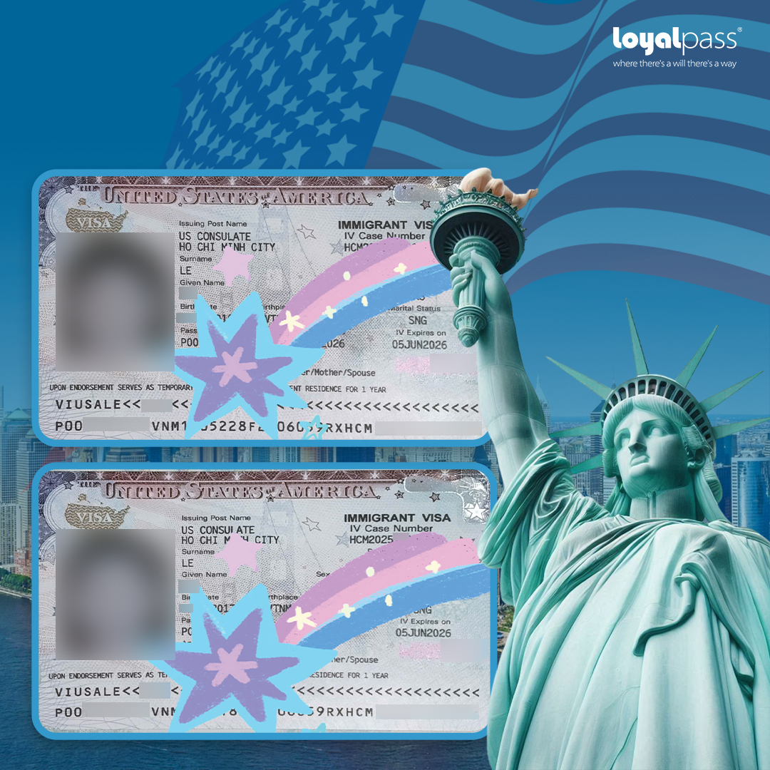 ️Loyalpass h&acirc;n hoan ch&uacute;c mừng th&ecirc;m một kh&aacute;ch h&agrave;ng Phỏng vấn v&agrave; nhận Visa định cư th&agrave;nh c&ocirc;ng từ dự &aacute;n One & Only️