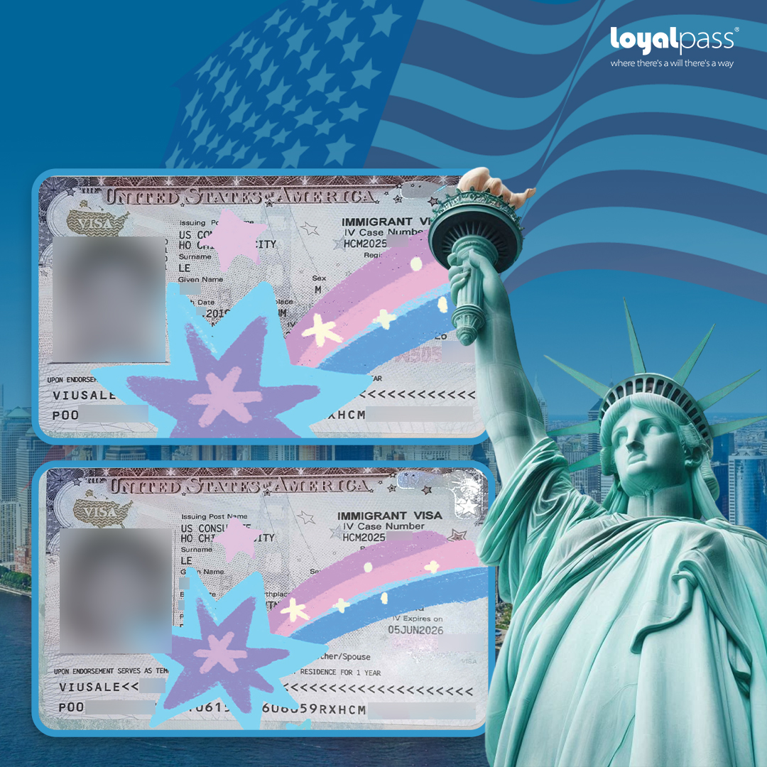 ️Loyalpass h&acirc;n hoan ch&uacute;c mừng th&ecirc;m một kh&aacute;ch h&agrave;ng Phỏng vấn v&agrave; nhận Visa định cư th&agrave;nh c&ocirc;ng từ dự &aacute;n One & Only️